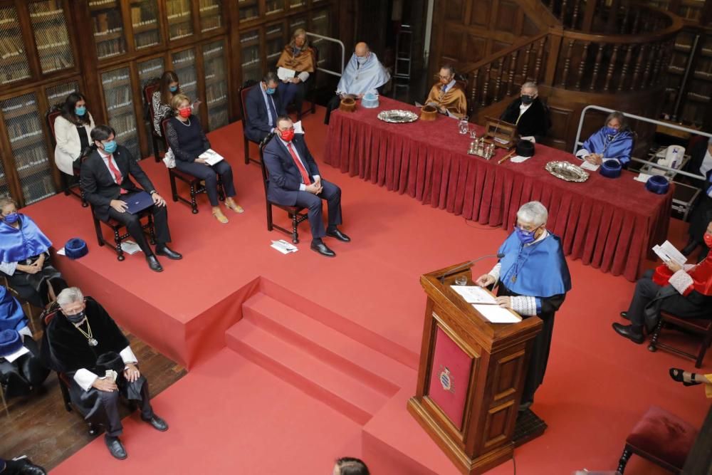 Acto de inauguración del nuevo curso académico en la Universidad de Oviedo
