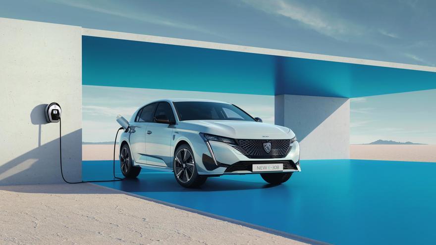 Peugeot e-308, el compacto eléctrico de referencia