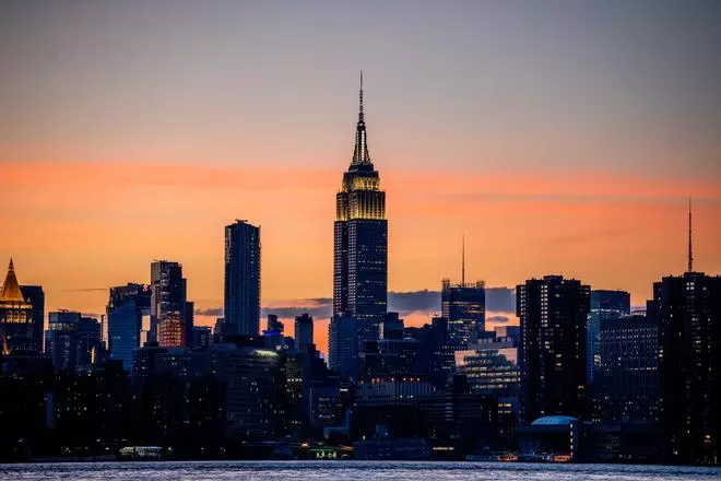 El mejor atardecer de Nueva York se ve desde el Marsha P. Johnson State Park