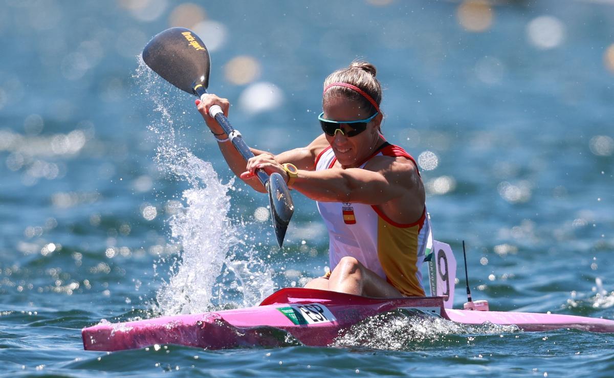 Teresa Portela alcanza la medalla de plata en el K1 200 Teresa Portela alcanza la medalla de plata en el K1 200