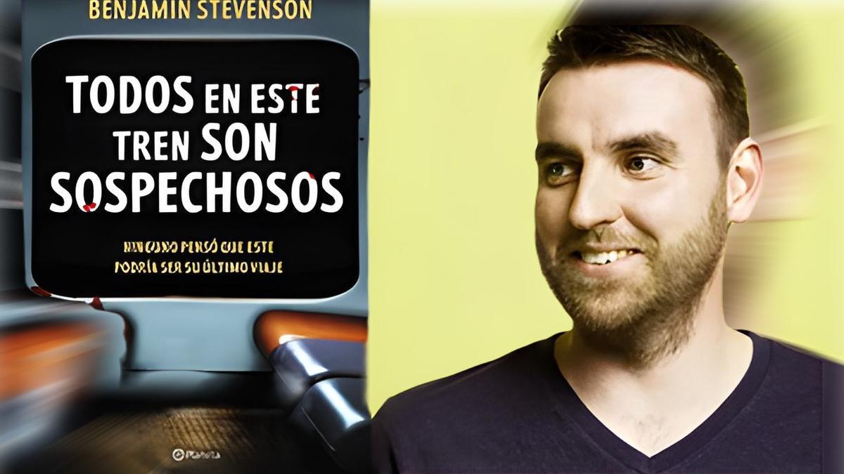 Benjamin Stevenson y su libro 'Todos en este tren son sospechosos'