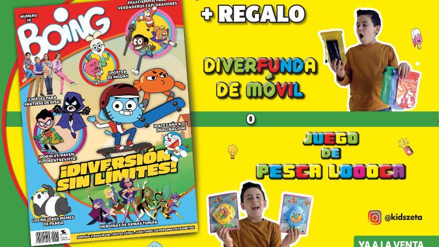 Los regalos más divertidos con la revista boing de mayo