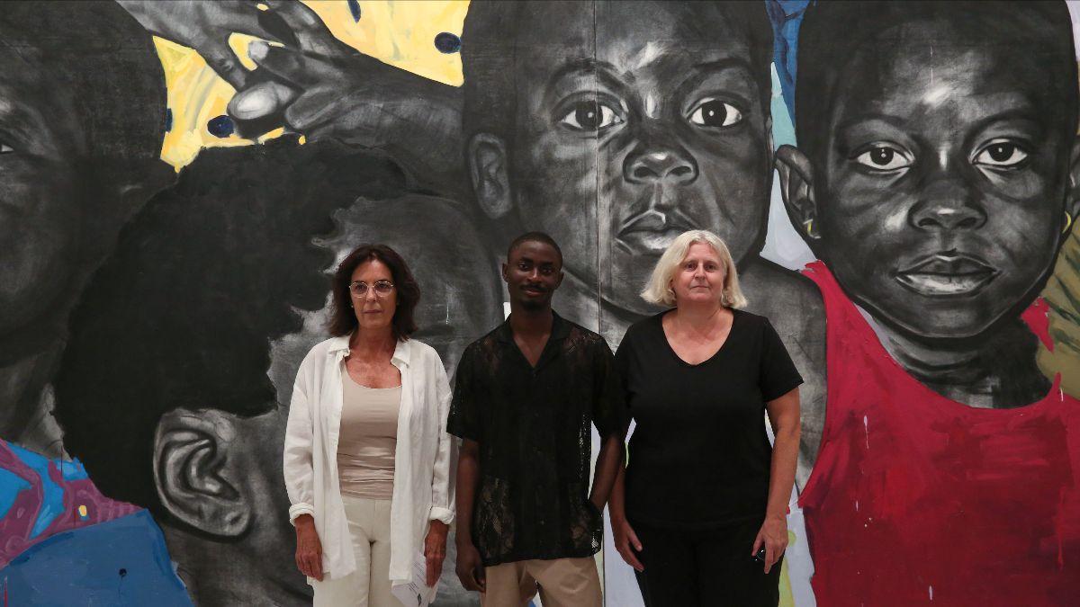 Atanda Quadri Adebayo participa en su primera exposición colectiva a los 21 años
