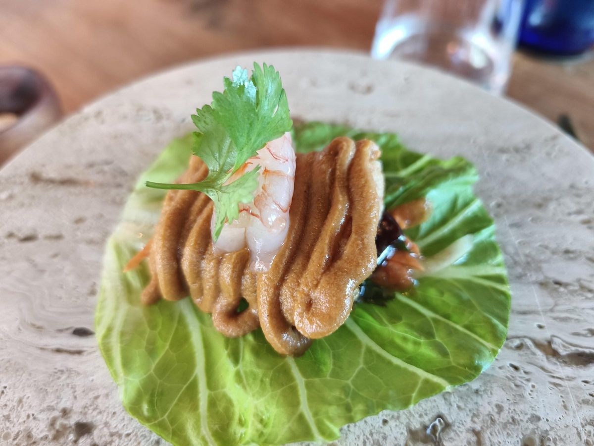 Saam de panceta de cochino canario.