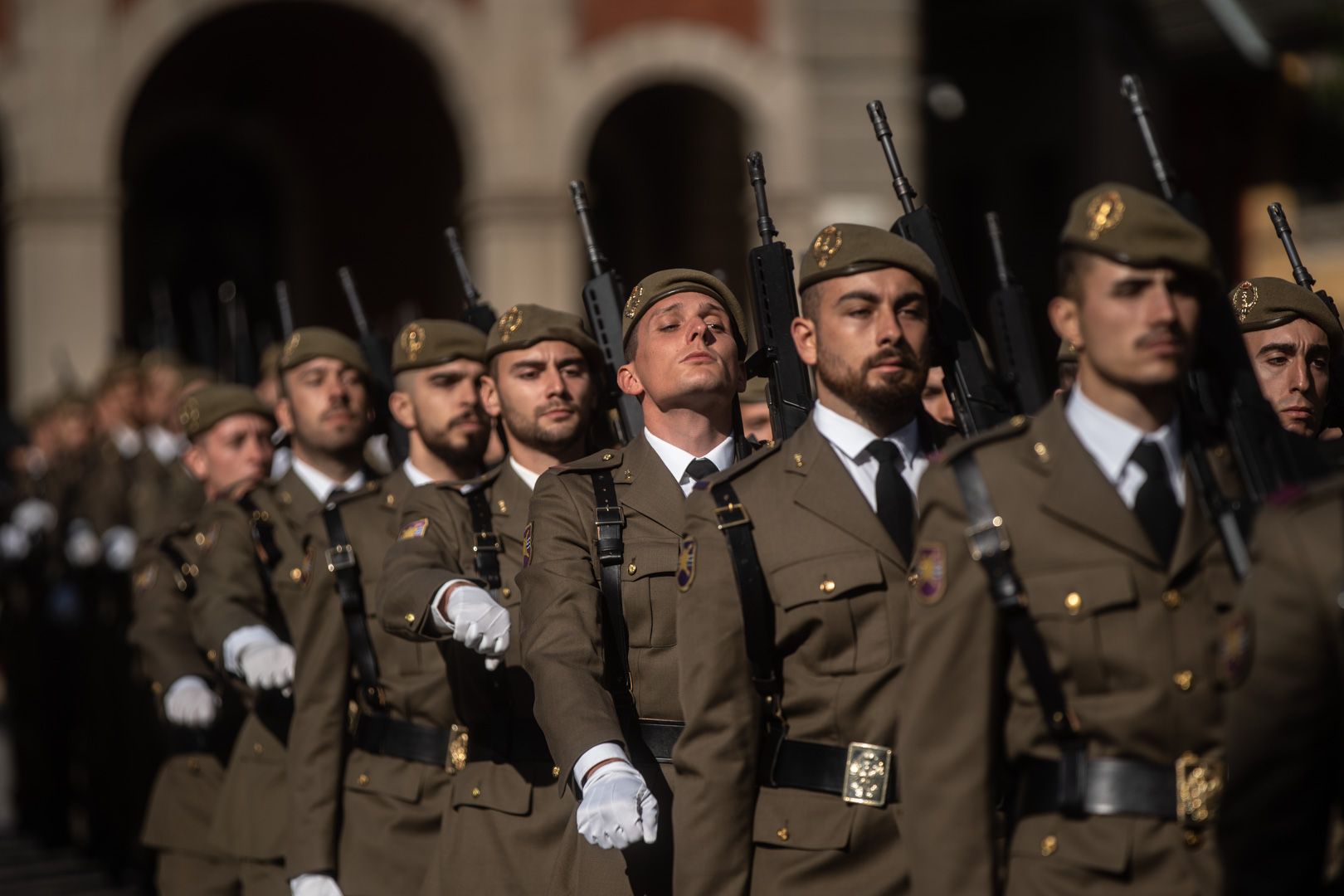 GALERÍA | La jura de bandera para civiles, en imágenes