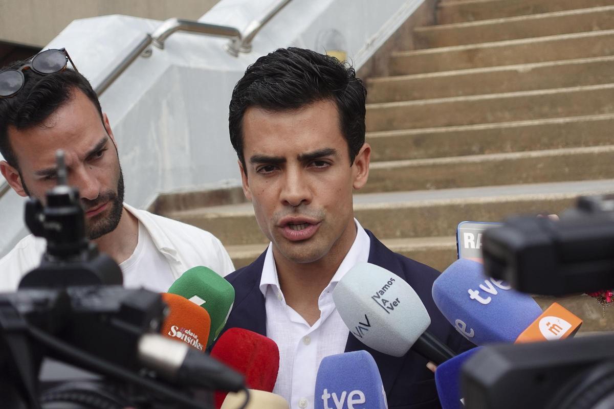 Juan González Ospina, en una comparecencia de prensa.