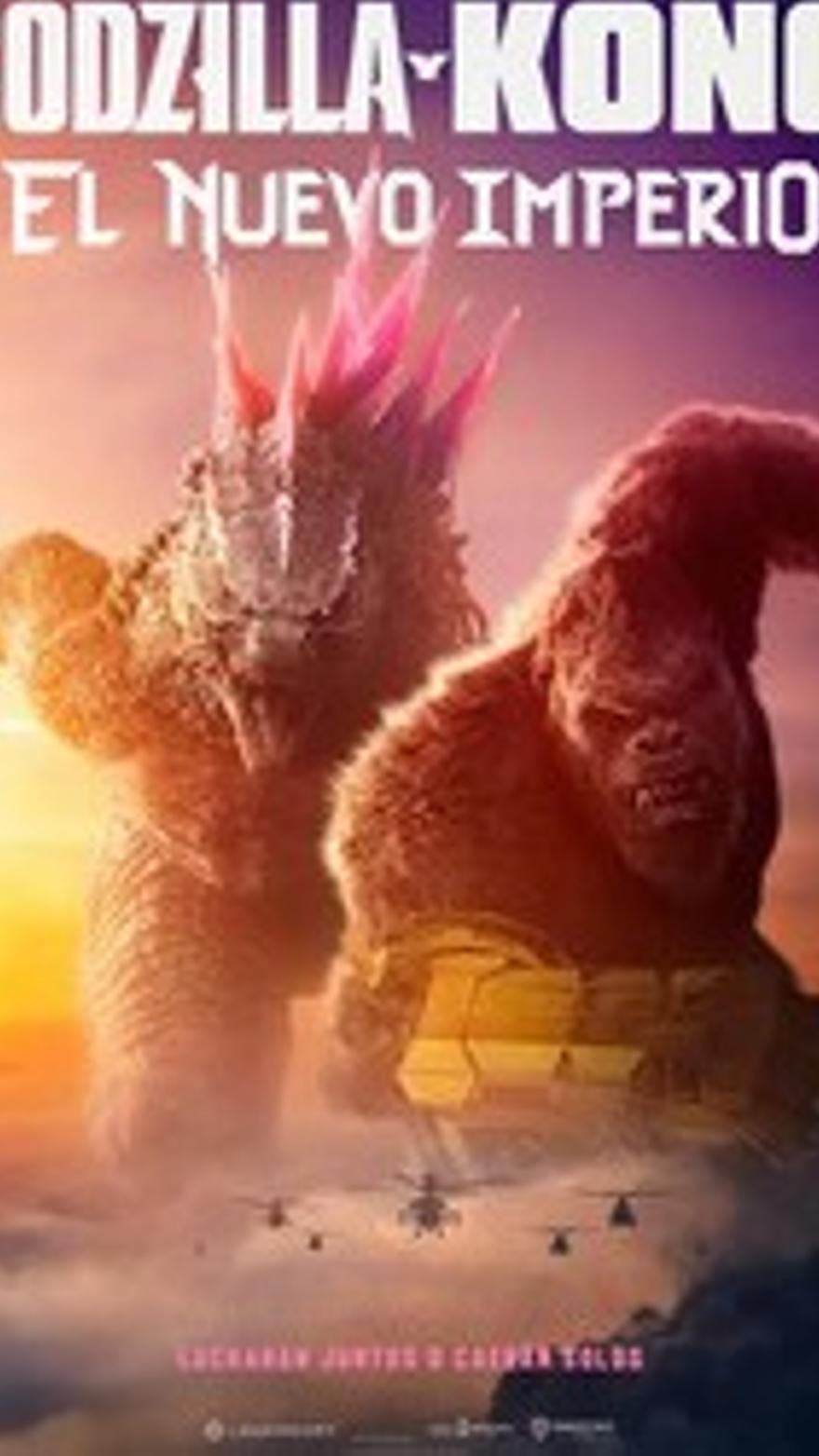 Godzilla y Kong: El nuevo imperio V.E. 3D