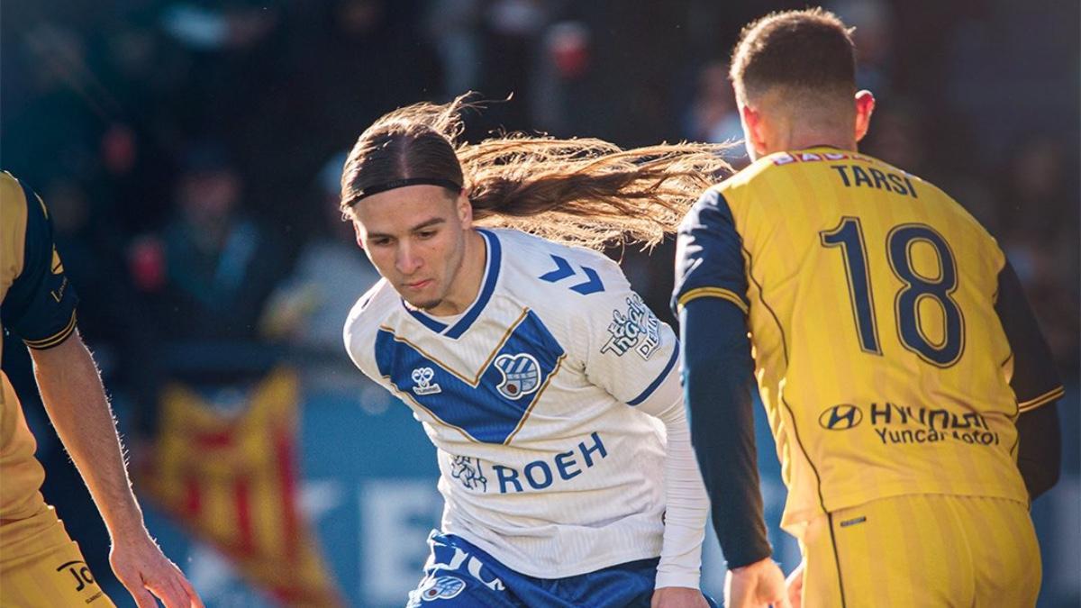 Izan en una acción del encuentro