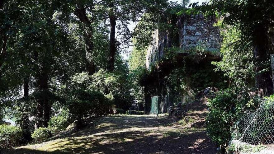 El cambio de uso urbanístico afectará a la zona de bosque de los jardines del Gran Hotel.