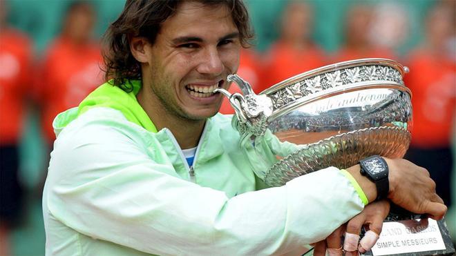 Rafa Nadal, ganador de Roland Garros (2010)