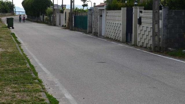 La calle Areamilla tiene el nombre en el callejero que maneja Catastro de Baixada de A Congorza. // G.N.