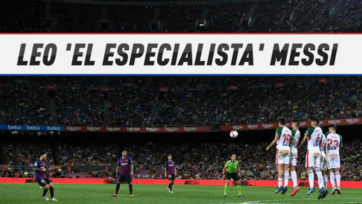 Messi, el Rey de las faltas en Europa