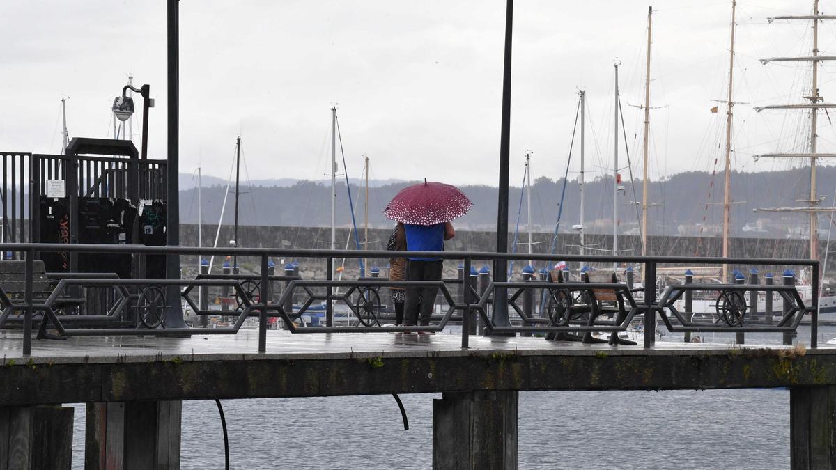 Lluvias en A Coruña