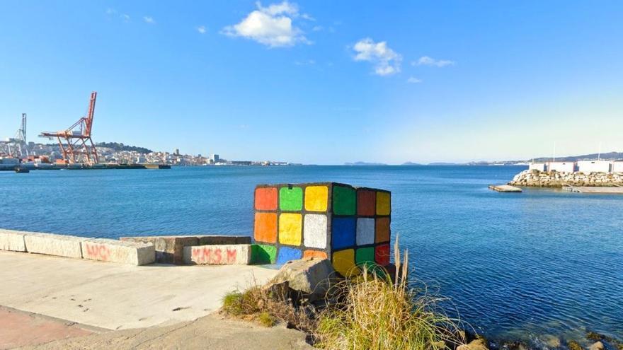 Un Rubik gigante para &#039;instagramear&#039; en Vigo