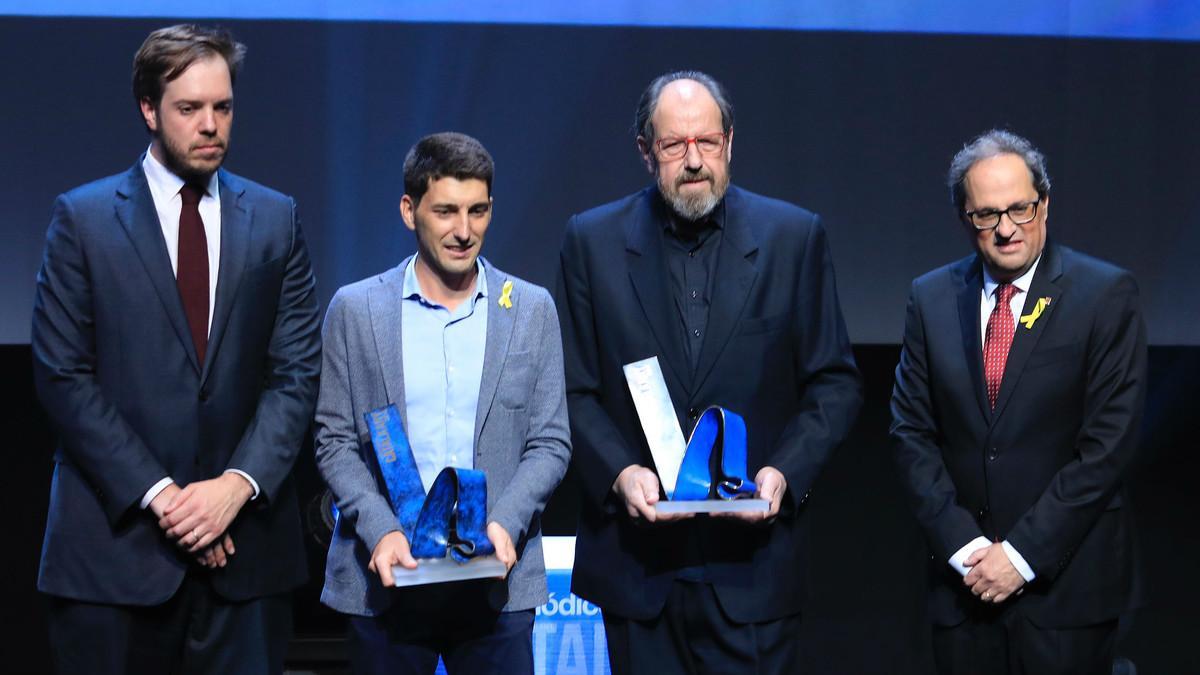 Gala Català de l'Any 2018. Premios a Josep Maria Pou (2017) y Oriol Mitjà (2016)