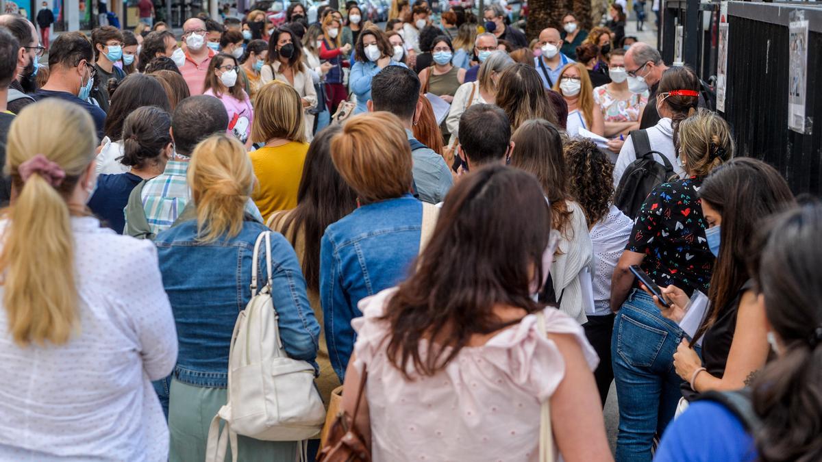 Jornada del domingo de las oposiciones de Educación