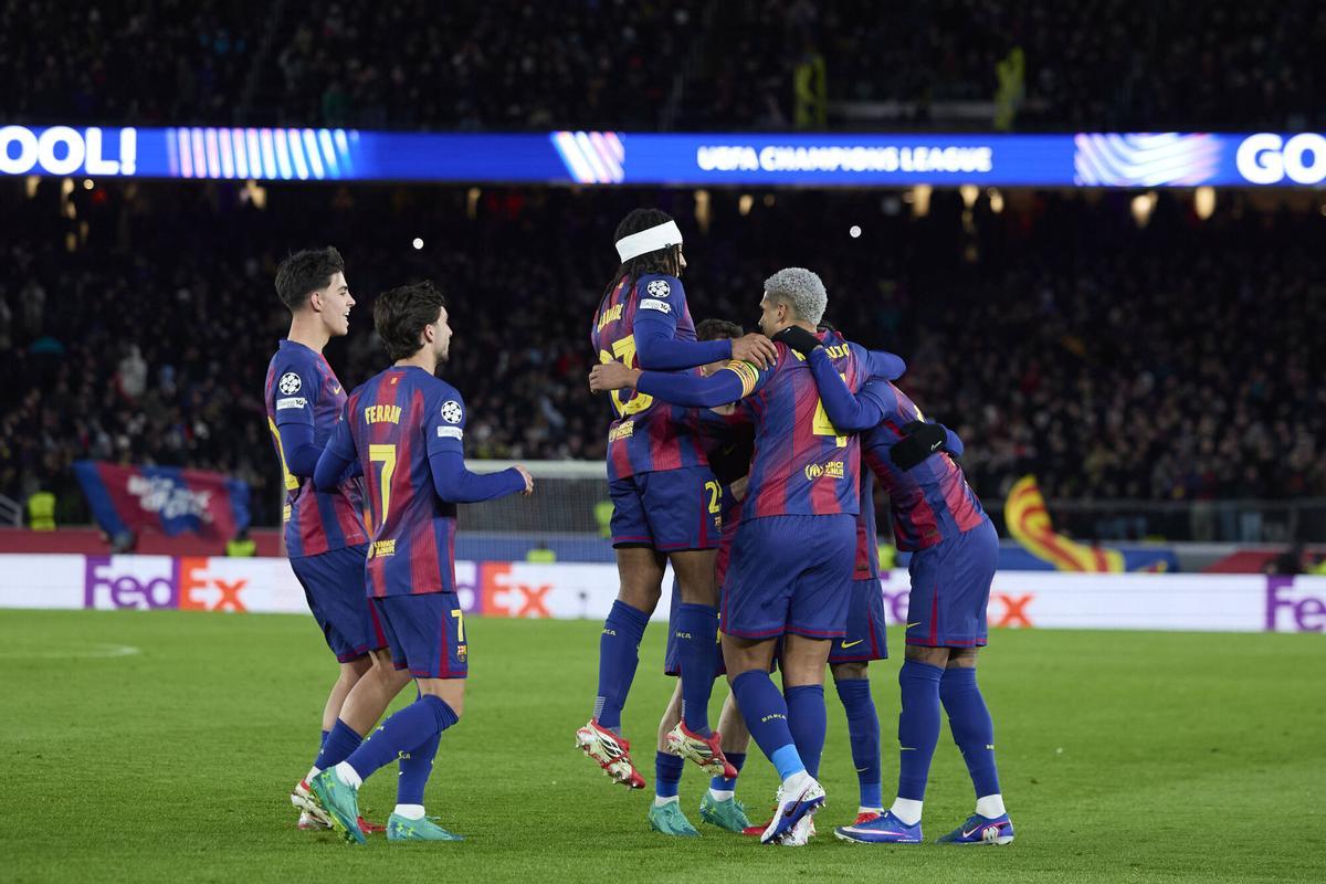 El Barça reaccionó en una segunda parte muy efectiva