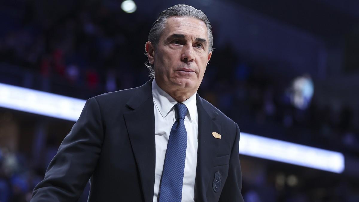 Sergio Scariolo, entrenador del Real Madrid