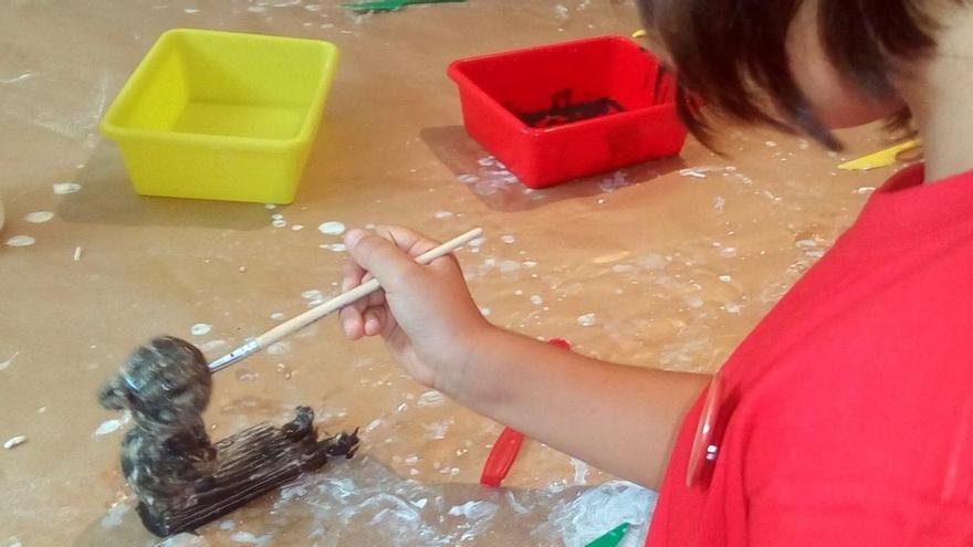 Arrancan los talleres en familia en el Museo Baltasar Lobo
