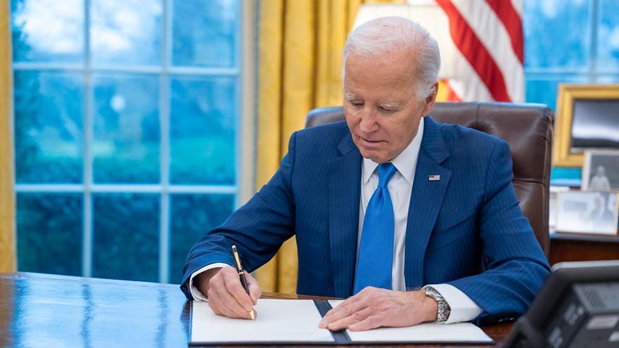 El president dels Estats Units, Joe Biden, en una imatge a la Casa Blanca