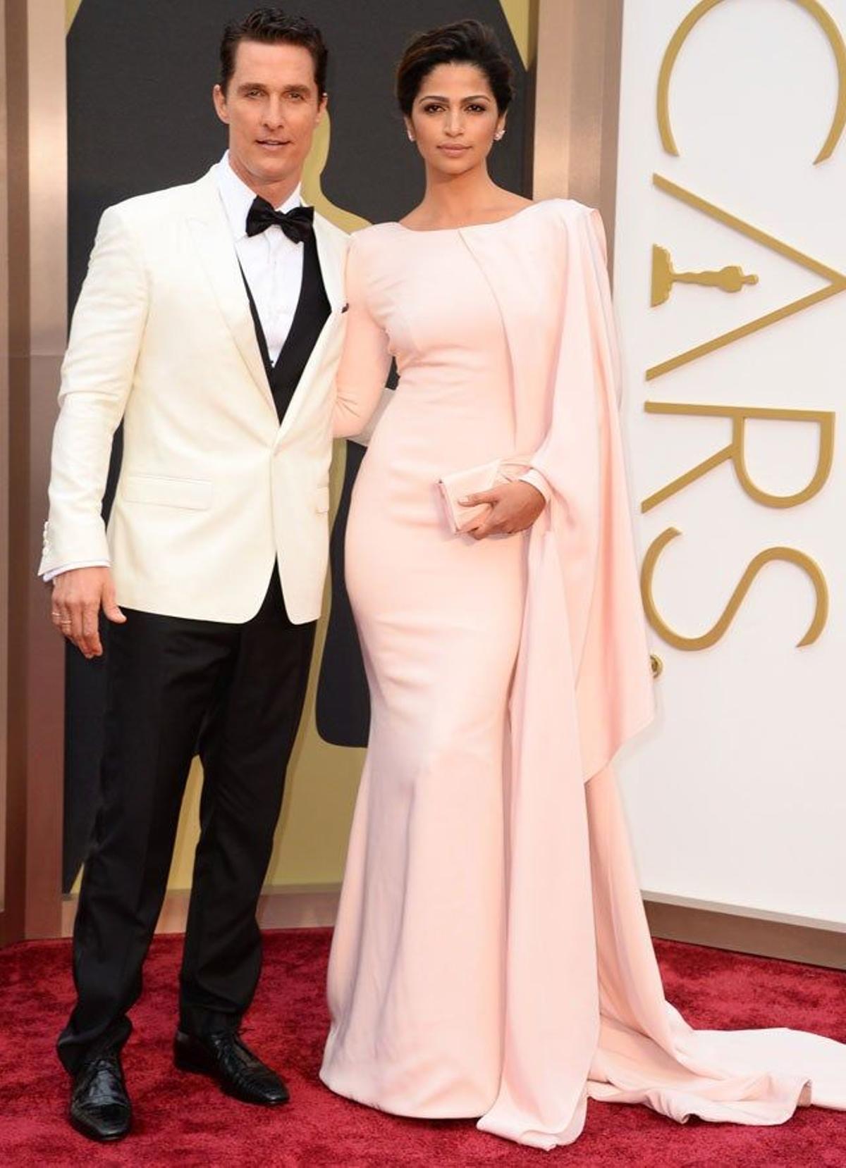 Matthew McConaughey y su mujer Camila Alves