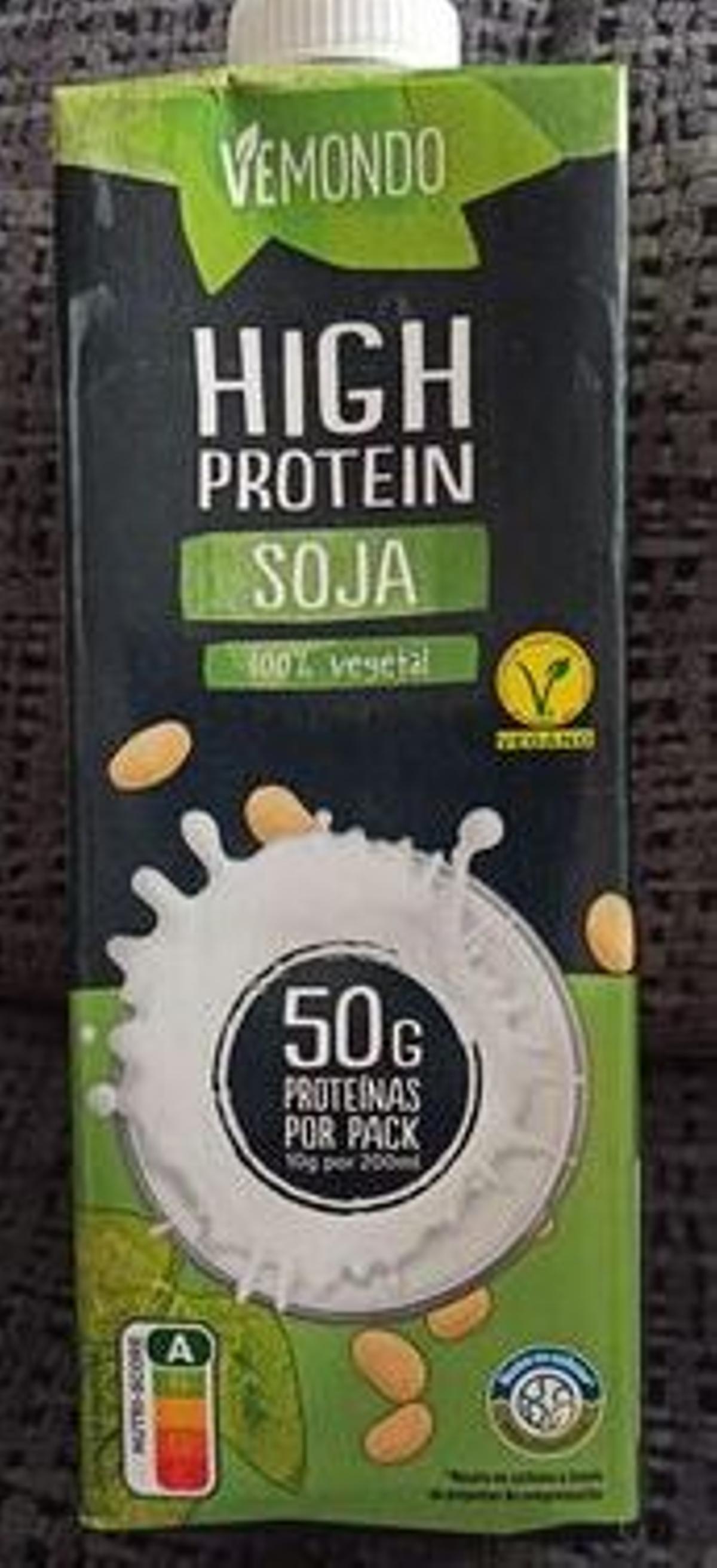 Bebida de soja high protein de Lidl