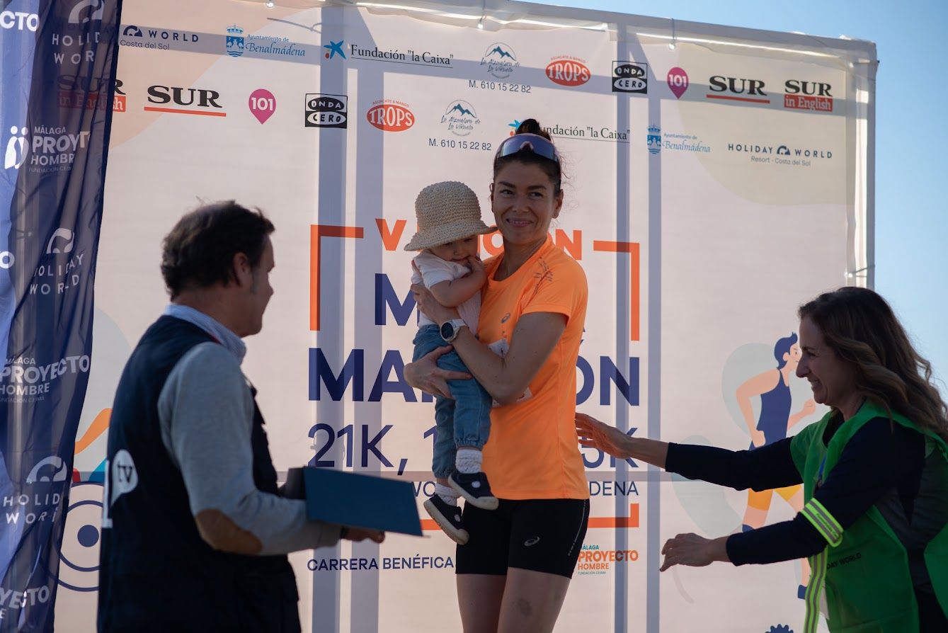 Una imagen de la VIII Carrera Litoral de Benalmádena.