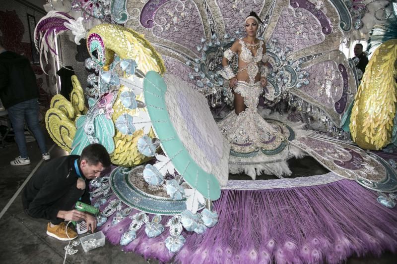 Backstage de la Gala de la Reina del Carnaval