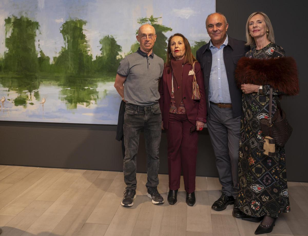 Javier Chapa, Nidita Guerrero, Calo Carratal y Paz Olmos
