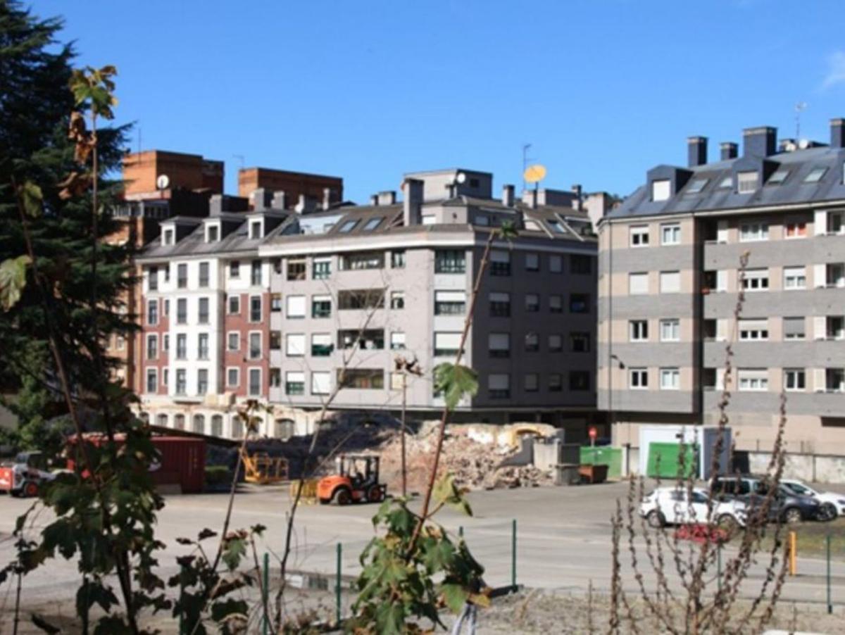 Estado actual de la zona, tras las últimas demoliciones.