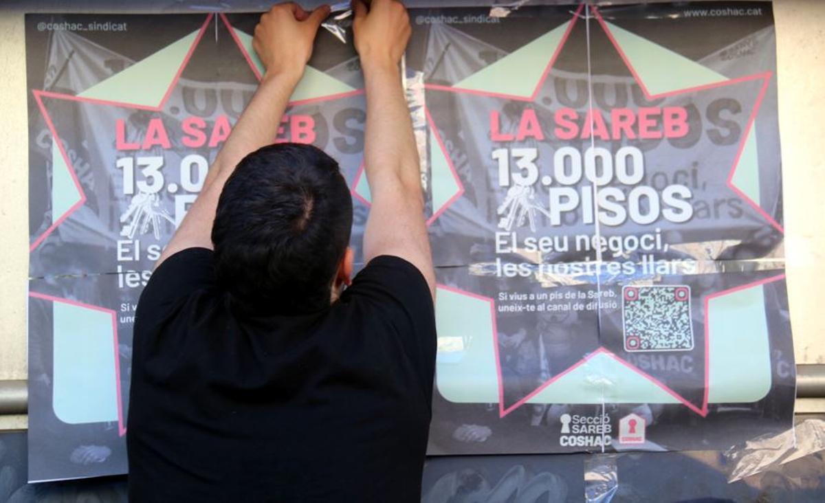 Acció de protesta aquest dimarts al migdia a la Font