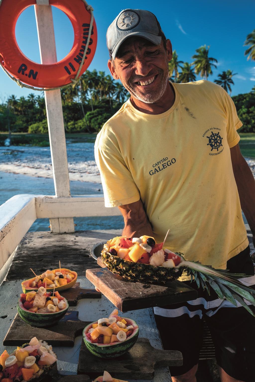 Ailton Gomes da Silva, capitán del barco María María.