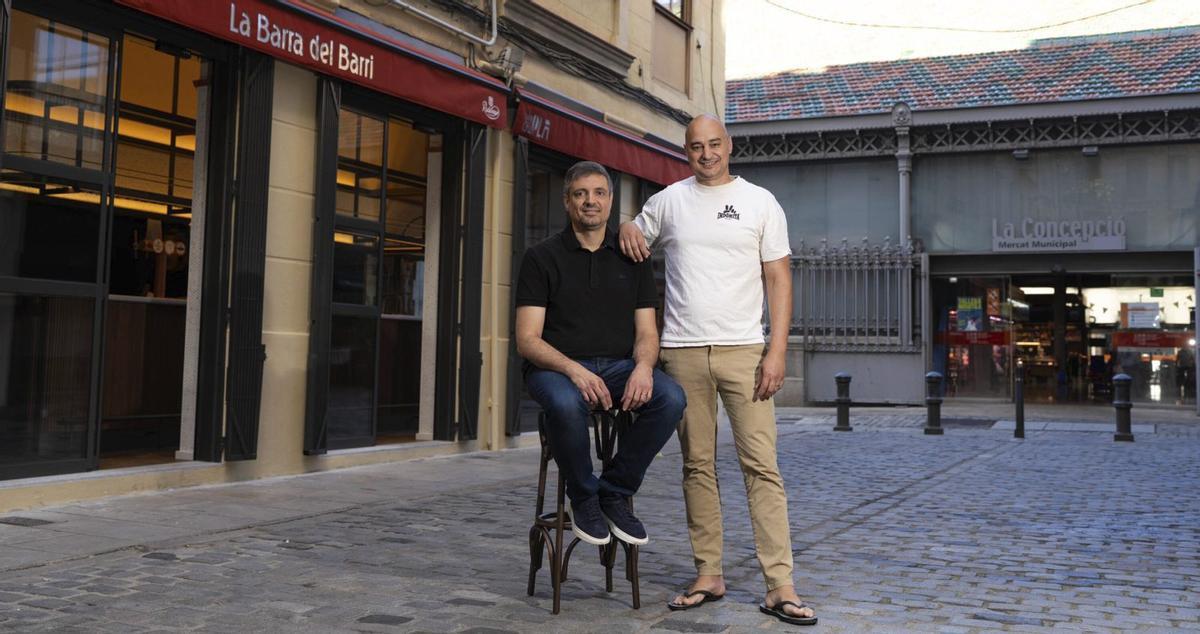 El bar Cal Pla abraça el mercat de la Concepció