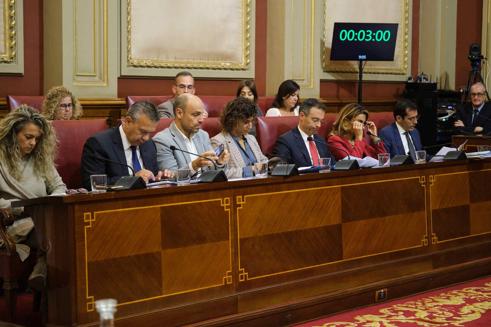 Pleno presupuestos en el Ayuntamiento de Santa Cruz de Tenerife