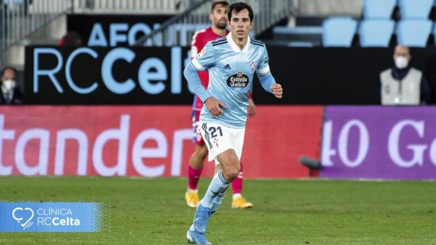 Augusto Solari estará tres semanas de baja. // Celta