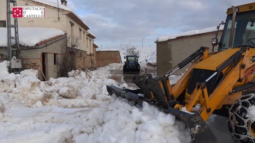 Continúan los trabajos tras el temporal