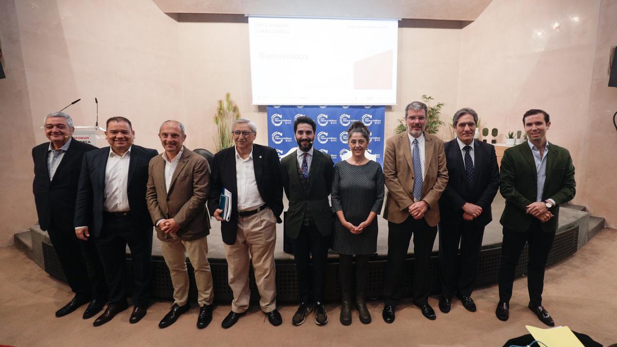 Los participantes en la cuarta edición de Inmoforum que se celebró en el club Diario de Mallorca.