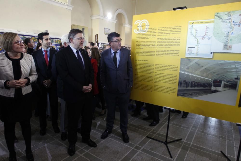 Exposición por el 30º aniversario de Ferrocarrils de la Generalitat