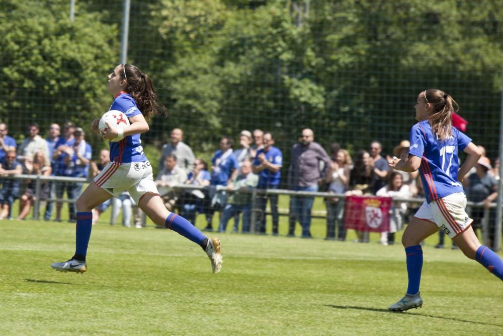 El partido del Oviedo femenino, en imágenes