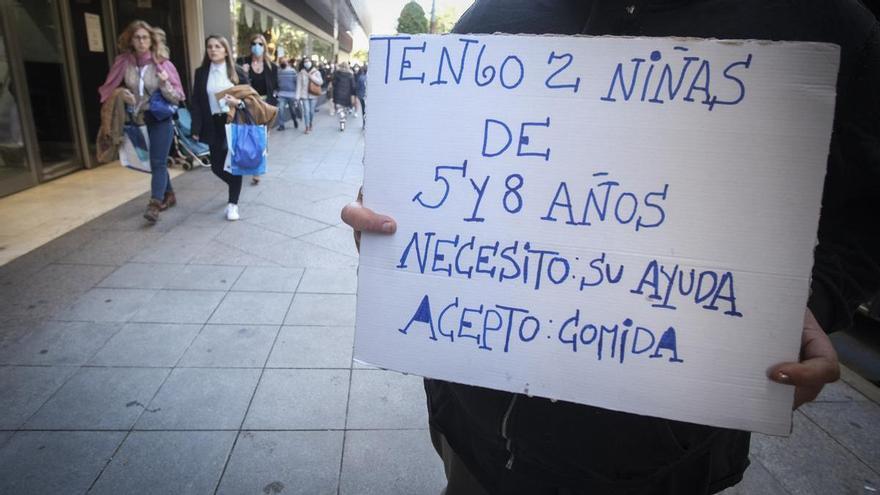 El TSJ rechaza la suspensión cautelar de la ordenanza de la mendicidad de Alicante