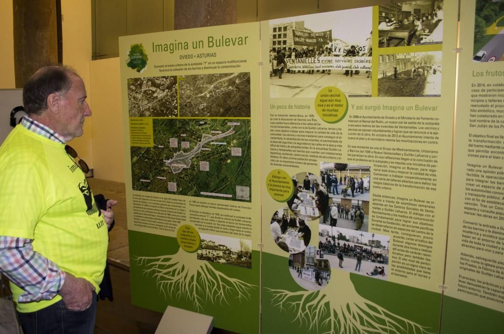 Marcha e inauguración de la exposición de Trazados