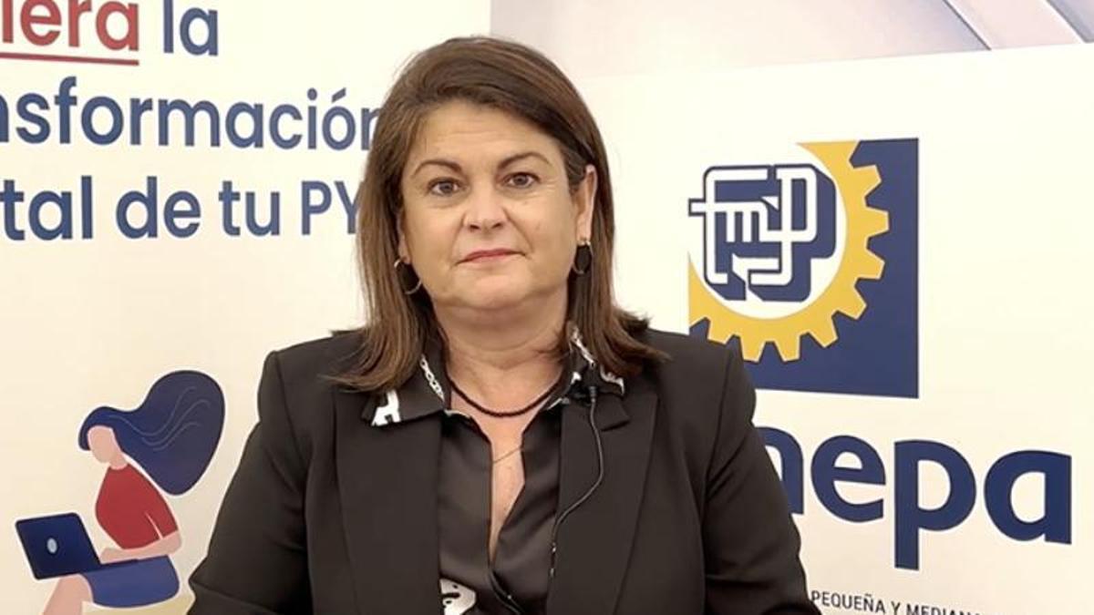 La nueva presidenta de la Federación del Metal y Nuevas Tecnologías de Las Palmas, Patricia Jiménez.