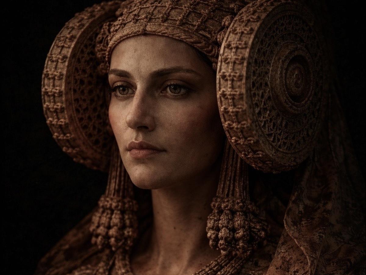 Reinterpretación de la Dama de Elche desde la mirada antropológica y artística de Rosa Gómez