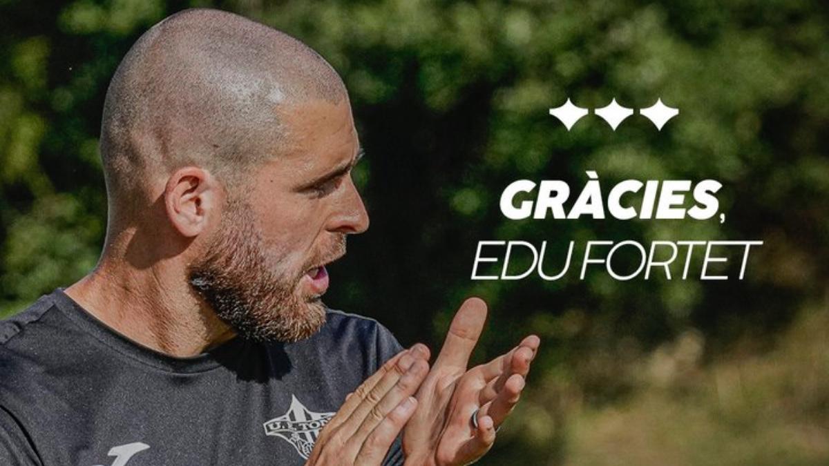 El técnico del Tona dice adiós