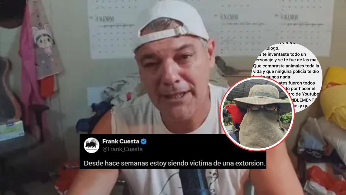 Frank Cuesta revela su presunta conversación privada con Chi en la que le exige que revele que su vida es una mentira.