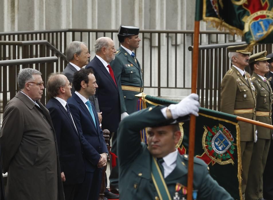 Actos oficiales en el cuartel del Rubín por el día del Pilar