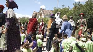 Una festa d’altura amb gegants i capgrossos