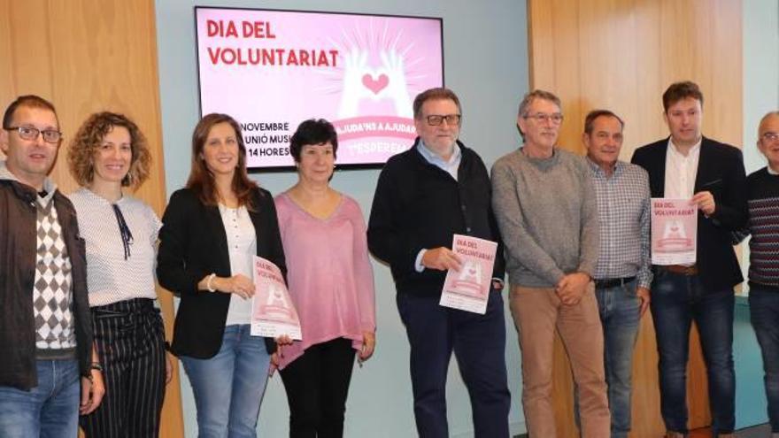 El Dia del Voluntariado reunirá a más de 24 asociaciones