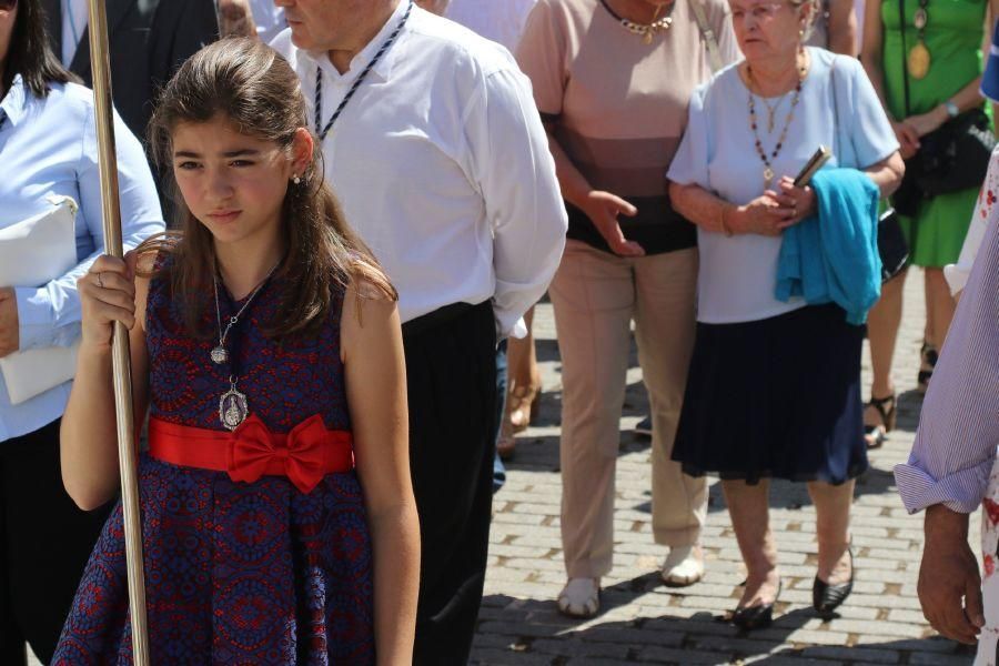 Procesión de la Virgen de la Salud.