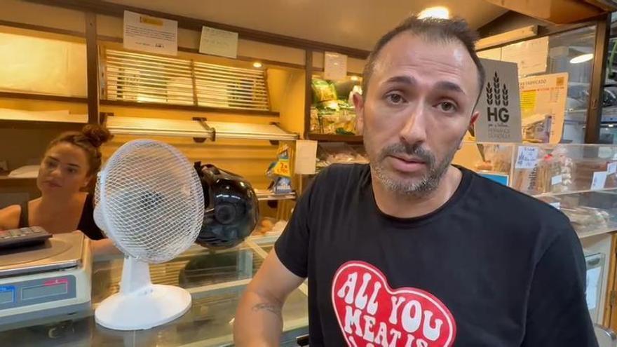 El Mercado de Benalúa, sin aire acondicionado en plena alerta por el calor en la provincia de Alicante